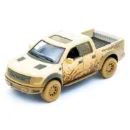 Ford F-150 SVT Raptor SuperCrew (Muddy) - Kinsmart - 1:46 - Vit