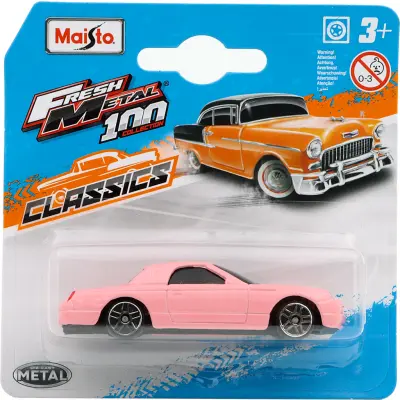 Ford Thunderbird - Rosa - Maisto - 7 cm