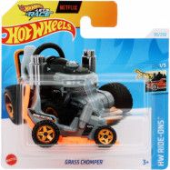 Grass Chomper - Grå - Let's Race - Netflix - Hot Wheels