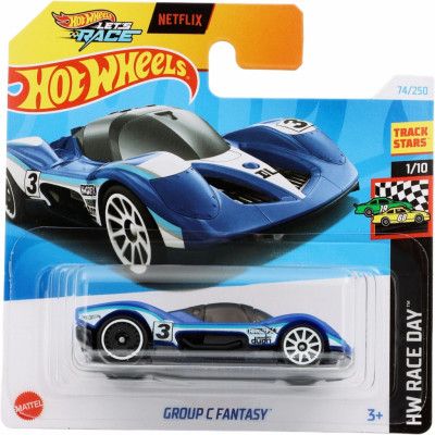 Group C Fantasy - Blå - Let's Race - Netflix - Hot Wheels
