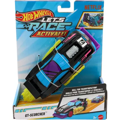 GT-Scorcher - Hot Wheels Let's Race Activate - Netflix - 15 cm