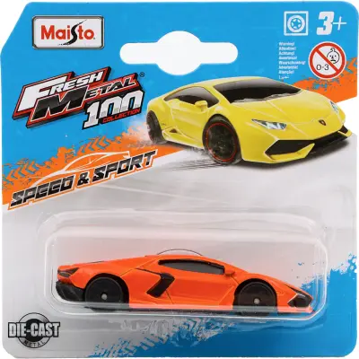 Lamborghini Revuelto Hybrid - Orange - Maisto - 8 cm