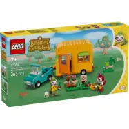 LEGO® Animal Crossing™ Leif med husvagn och trädgårdsbutik 77054