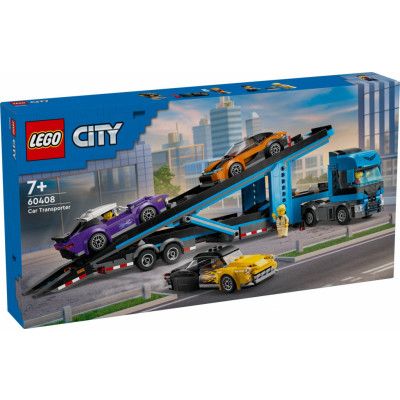 LEGO® City Biltransport med sportbilar 60408 - LEGO -  Leksaksaffären