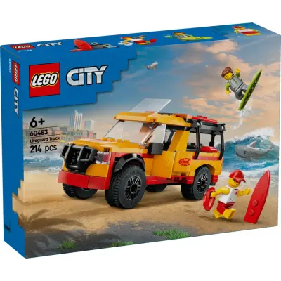 LEGO® City Strandräddning med livräddarbil 60453 - LEGO -  Leksaksaffären
