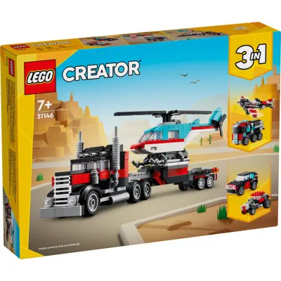 LEGO® Creator 3in1 Flakbil med helikopter 31146 - LEGO -  Leksaksaffären