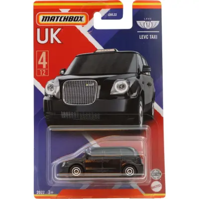 LEVC TX Taxi - UK - Matchbox