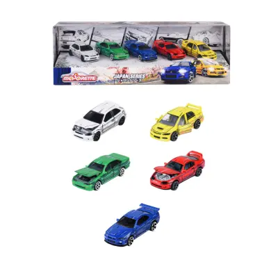 Majorette Japan Series Giftpack 5-pack - Majorette -  Leksaksaffären