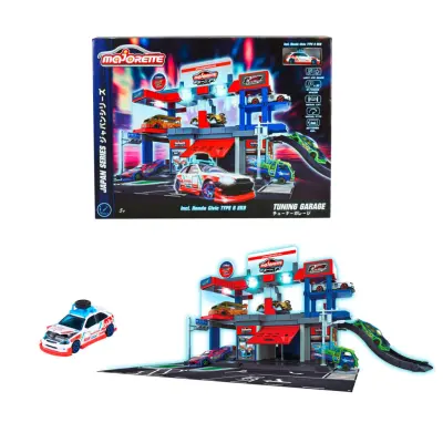Majorette Japan Series Parkeringsgarage - Majorette -  Leksaksaffären