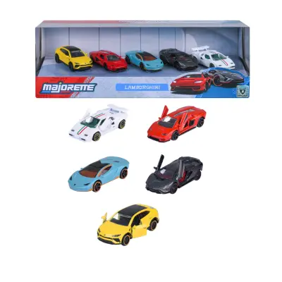 Majorette Lamborghini 5-pack Giftpack - Majorette -  Leksaksaffären