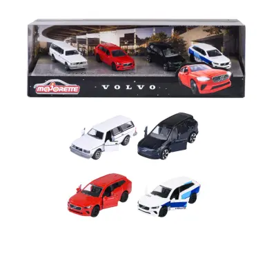 Majorette Volvo Giftpack 4-pack - VOLVO -  Leksaksaffären