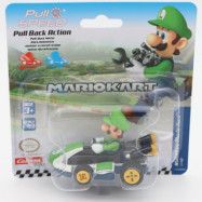 Mario Kart - Luigi - leksaksbil med pullback