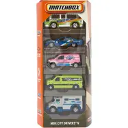 MBX City Drivers V - 5-pack leksaksbilar - Matchbox