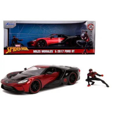 Miles Morales&2017 Ford GT - Jada Toys - 1:24