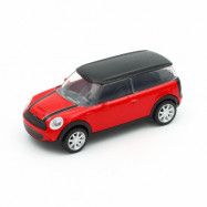 MINI Clubman - Röd - Rastar - 9 cm