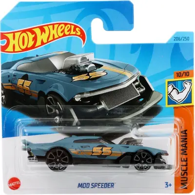 Mod Speeder - Muscle Mania - Blå - Hot Wheels