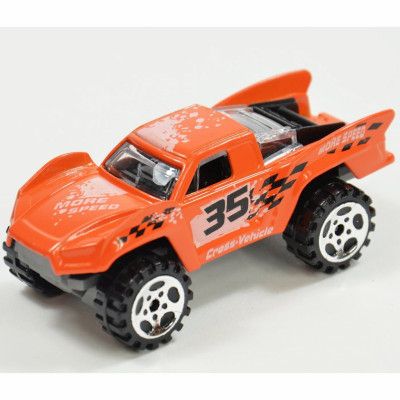 Pickup leksaksbil i metall - Orange