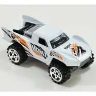 Pickup leksaksbil i metall - Vit