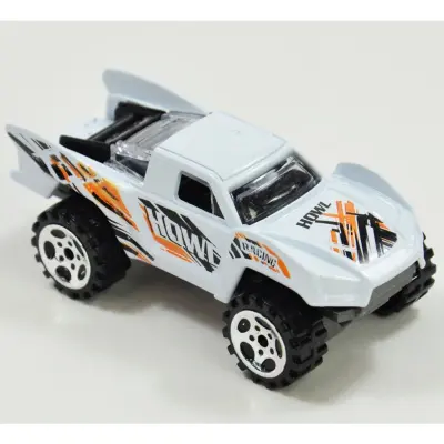 Pickup leksaksbil i metall - Vit