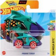 Piranha Terror - Blågrön - Let's Race - Netflix - Hot Wheels