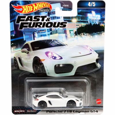 Porsche 718 Cayman GT4 - Fast & Furious - 4/5 - Hot Wheels