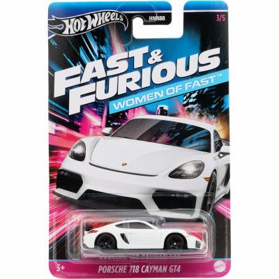 Porsche 718 Cayman GT4 - Women of Fast - 3/5 - Hot Wheels