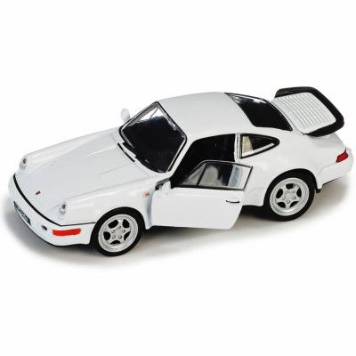 Porsche 911 Turbo - Vit - Leksaksbil - Welly
