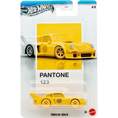Porsche 934/5 - Pantone 123 - Silver Series - Hot Wheels
