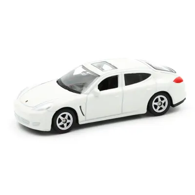 Porsche Panamera S - Vit - Welly - 7 cm