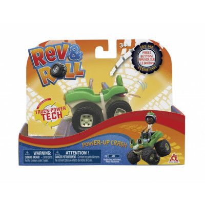 Rev N Roll Power-Up Crash