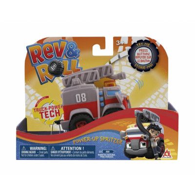 Rev N Roll Power Up Vehicles Spritzer
