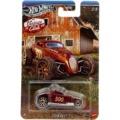 Sooo Fast - Vinröd - Vintage Club 2/5 - Hot Wheels