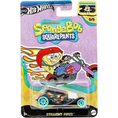 Straight Pipes - SpongeBob SquarePants - Hot Wheels