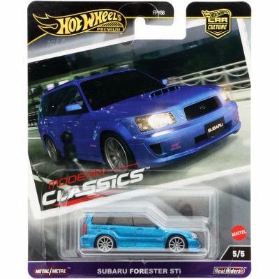 Subaru Forester STi - Blå - Modern Classics 5/5 - Hot Wheels