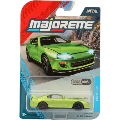 Toyota Supra JZA80 - Grön - Vintage - Majorette