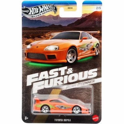Toyota Supra - Orange - Brian O'Conner - F&F - Hot Wheels