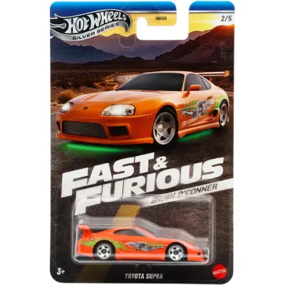 Toyota Supra - Orange - Brian O'Conner - F&F - Hot Wheels