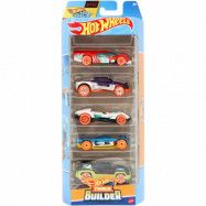 Track Builder - 5-pack leksaksbilar - Hot Wheels