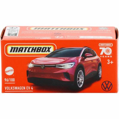 Volkswagen EV 4 - Röd - Power Grab - Matchbox