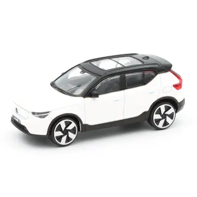 Volvo EX40 - Vit / Svart - Bburago - 1:43 - 10 cm
