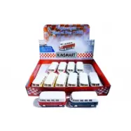 VW Buss 1962 med pullback : Model -  V i t&B r u n  - Leksaksaffären -  Leksaksaffären