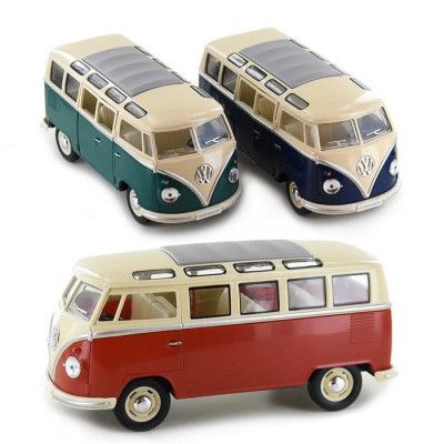 VW Classic Buss 1:24 : Färg - Röd