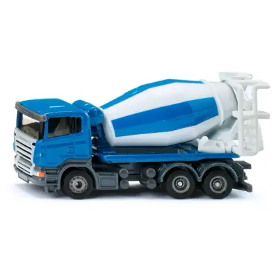 Scania Betongbil - Blå - 1896 - Siku - 1:87