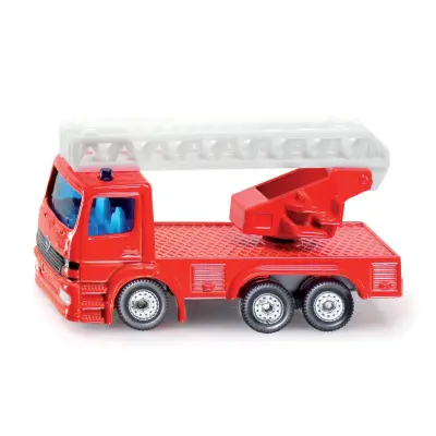 Siku Brandbil med stege 1015 - Siku -  Leksaksaffären