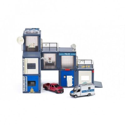 Siku - Polisstation Med Tillbehör Sikuworld