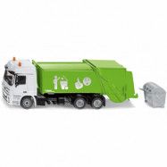 Sopbil - Mercedes-Benz Actros - Grön - 2938 - Siku - 20 cm