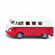 Volkswagen T1 Bus - Röd och Vit - 2361 - Siku - 1:50