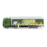 Volvo - Långtradare - Dragbil med ZOO-trailer - Siku - 1:87