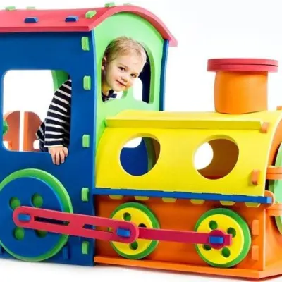 Azeno PalPlay - Giant Foam Train