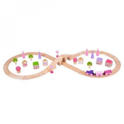 Bigjigs - Tågbana -  Älvfigurer